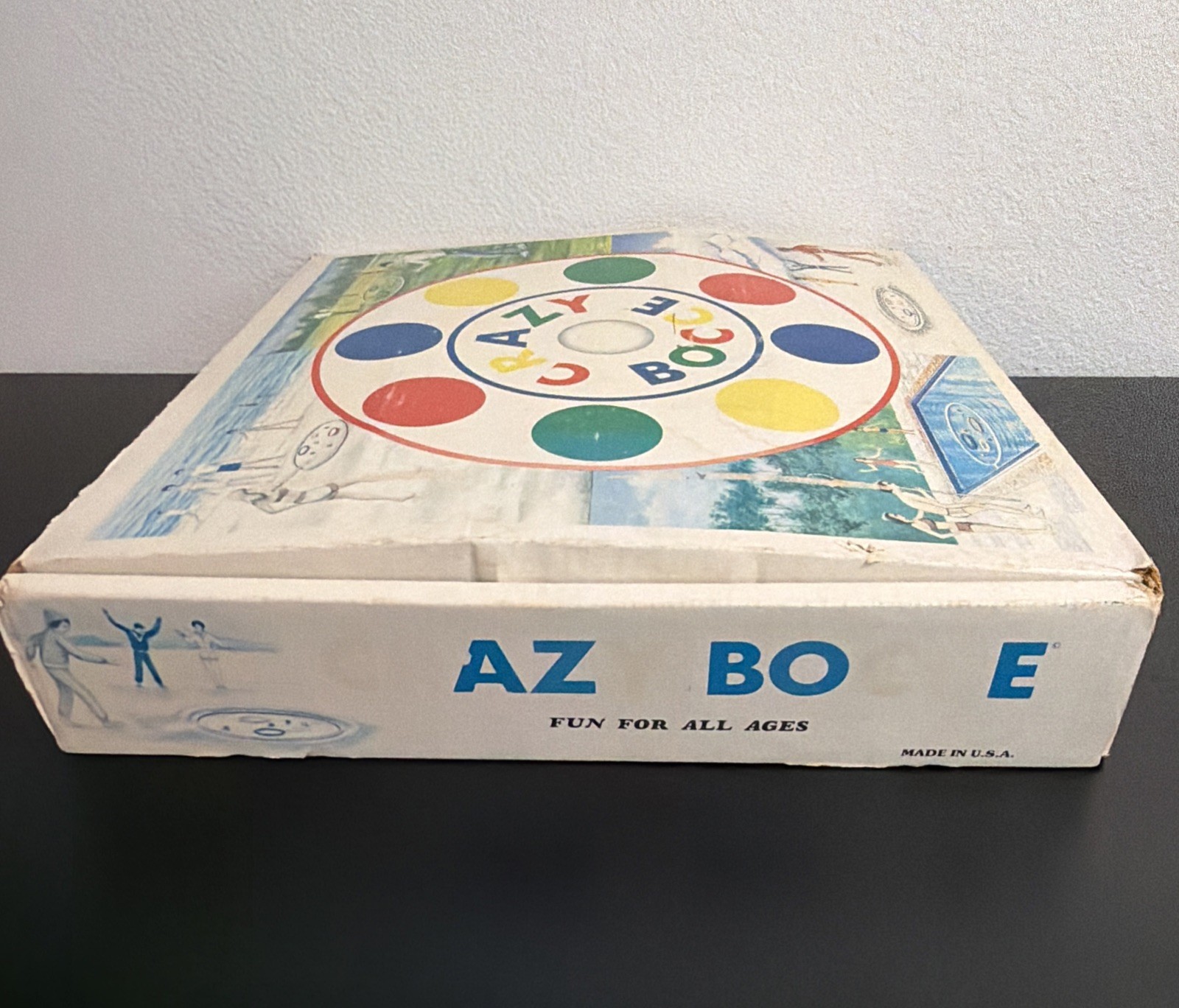Vintage CRAZY BOCCE Rare 1986 Complete Game Original Box USA HTF All Ages