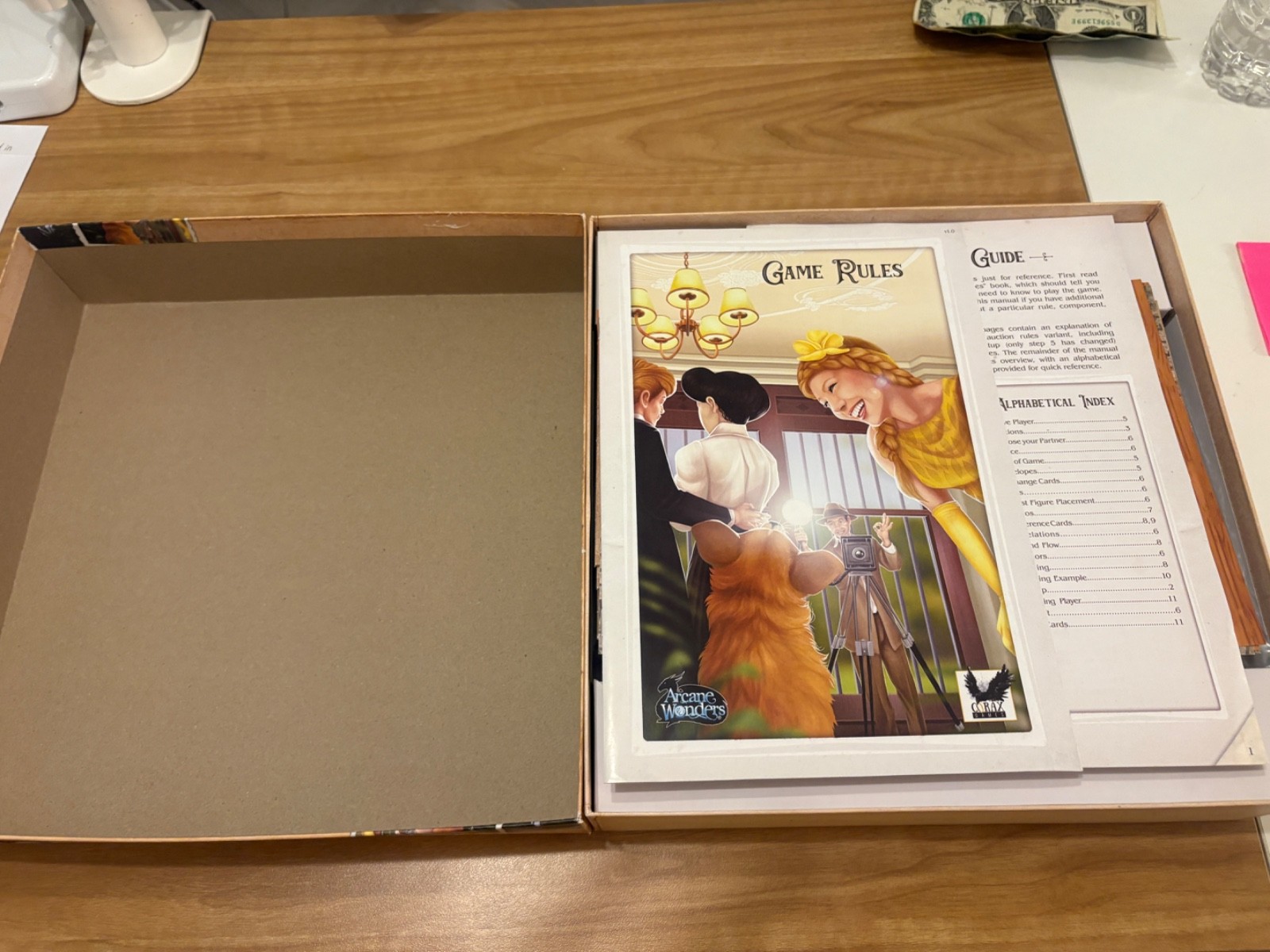 Picture Perfect Board Game – 2021 Arcane Wonders – Complete