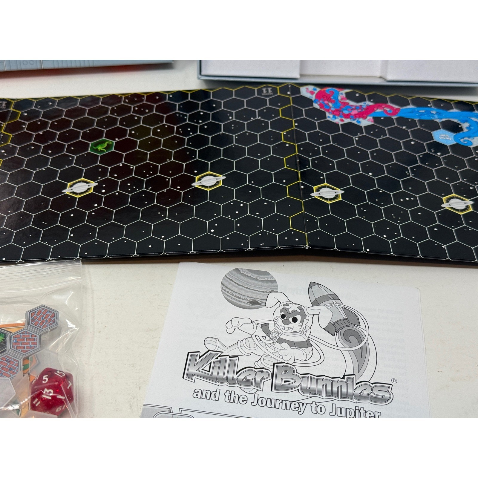 Killer Bunnies Journey to Jupiter Deep Blue Starter Solar Yellow Laser Red Decks