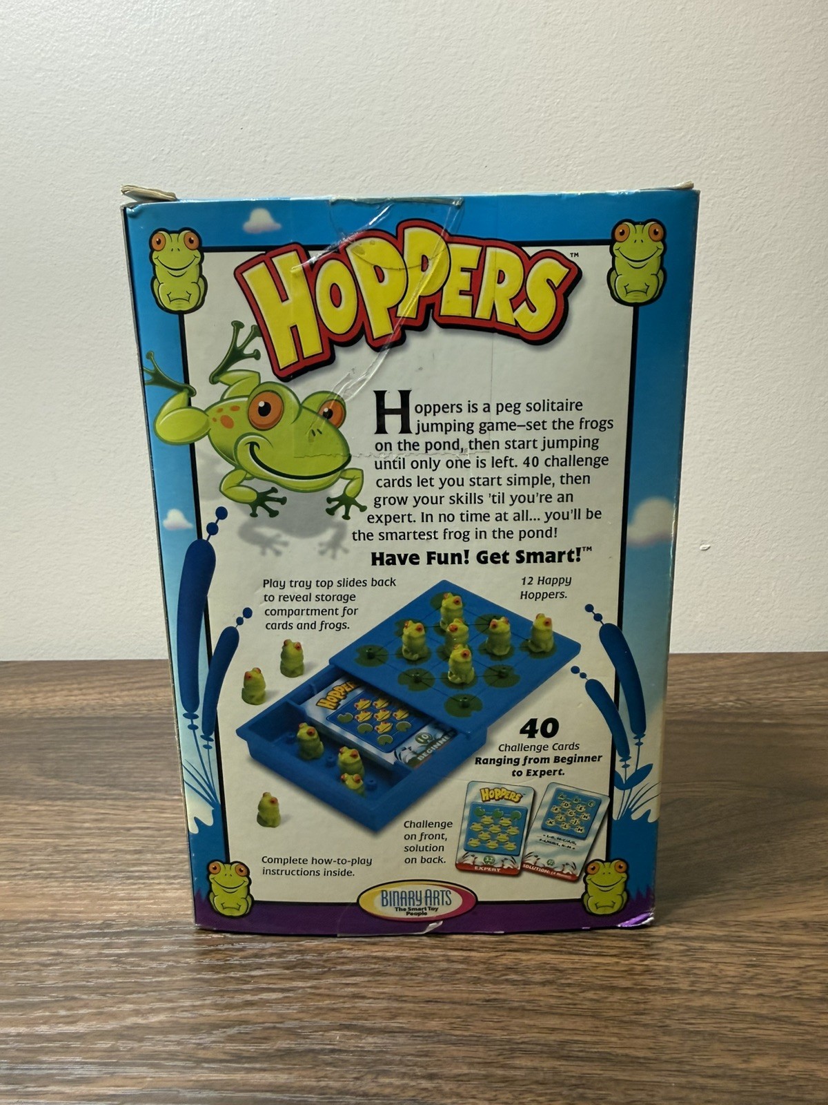 Hoppers Peg Solitaire Jumping Game 1999