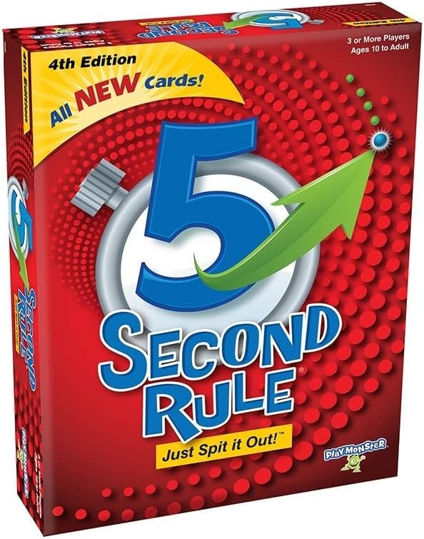 PLAYMONSTER 5 Second Rule Game 4Th Edition 7466
