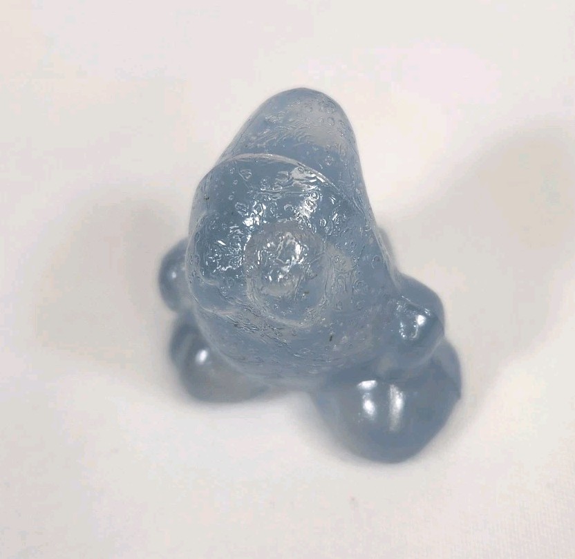 GOGO’S Vintage Solid Light Baby BLUE EGGY CRAZY BONES Classic Original 1996 1″