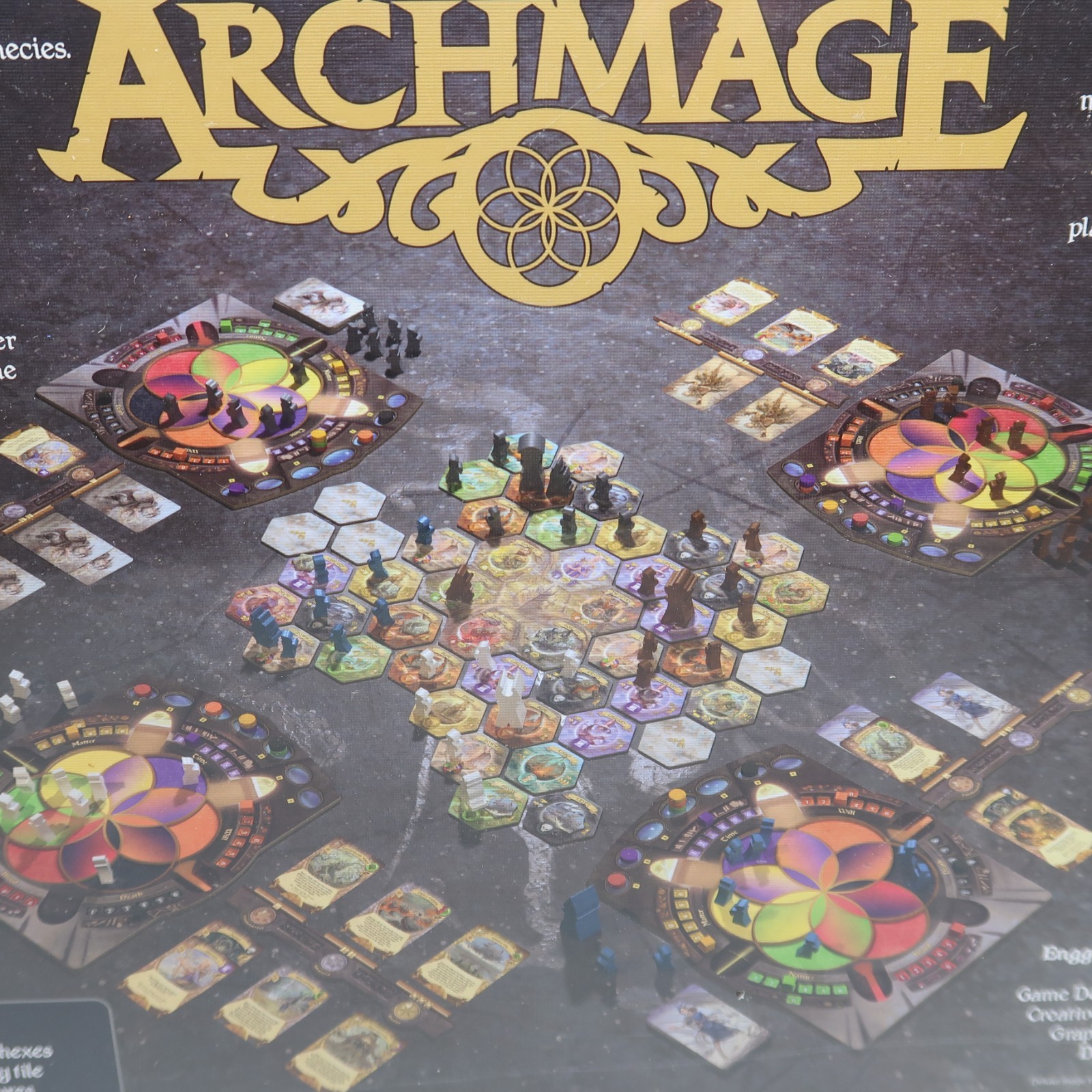 Archmage Board Game by Starling Games Fantsy Tim Heerema New