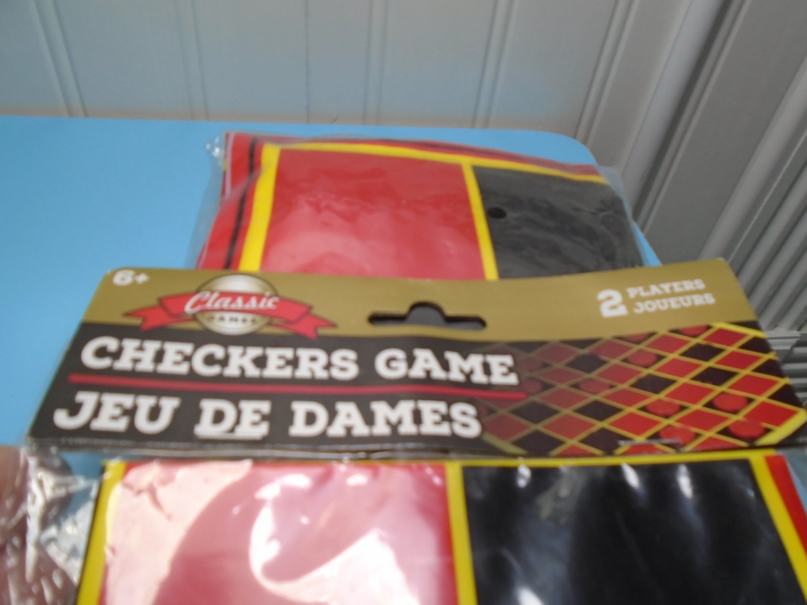 CLASSIC GAMES CHECKERS GAME NIP (MF225) GREENBRIER INTL