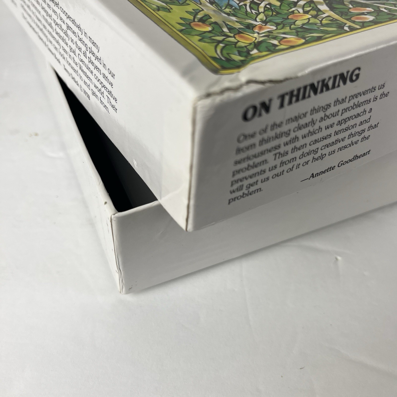 Vtg Animal Town Save the Whales Board Game Toy Waldorf Hearth Song Cooperative