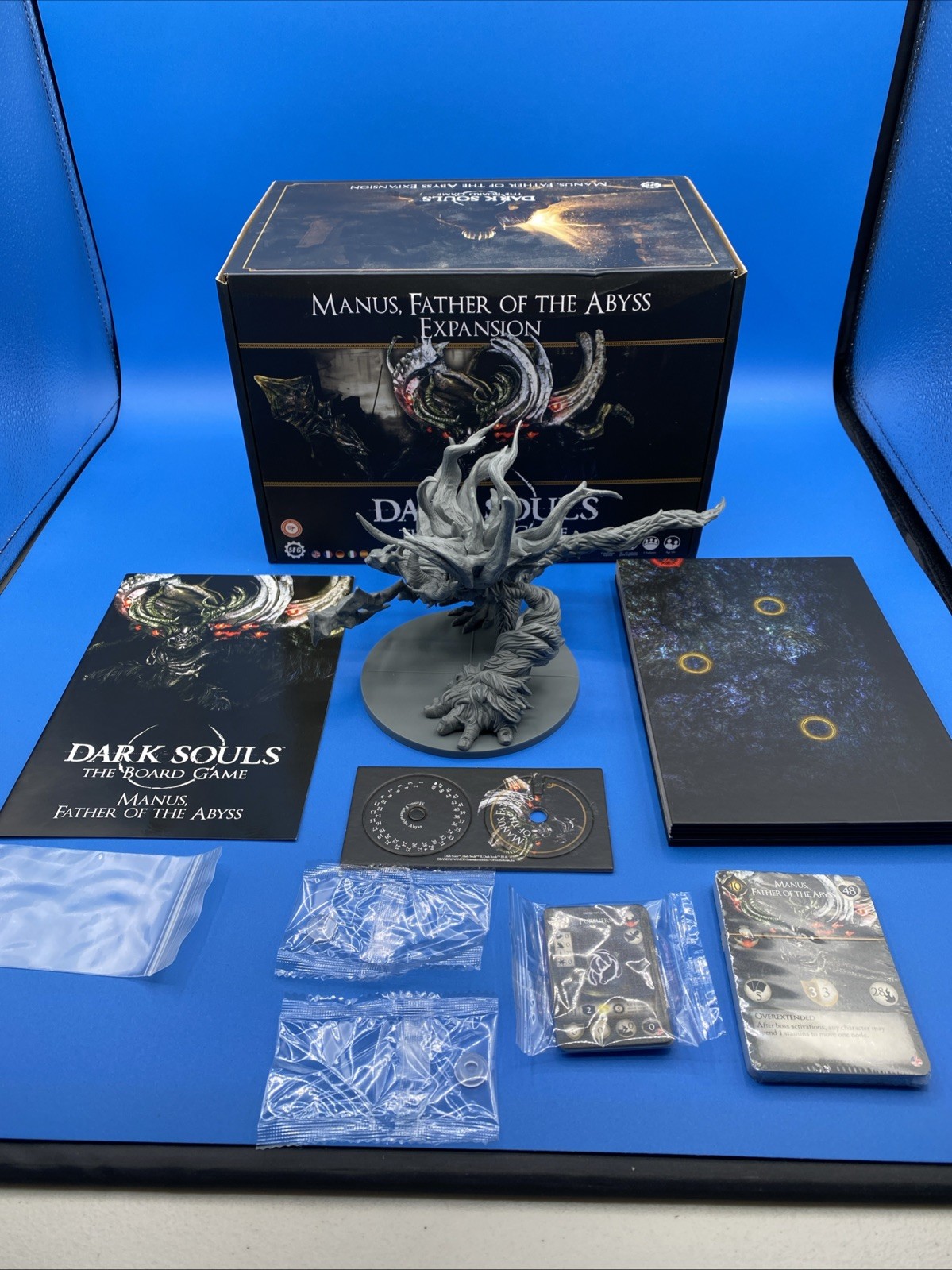 Dark Souls The Board Game Manus, Father of the Abyss Expansion Open Box New