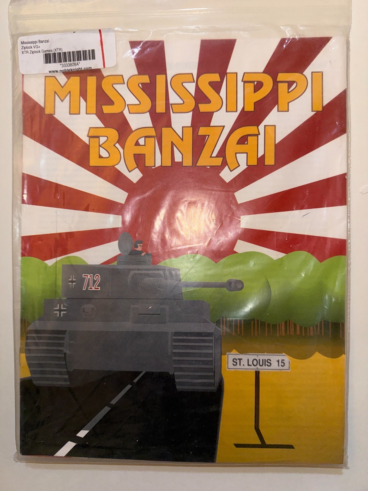 XTR Mississippi Banzai Ziplock Punched, complete