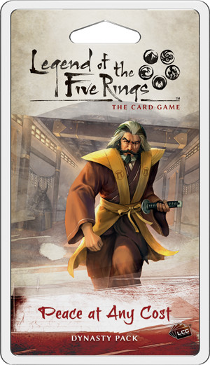 Legend of the Five Rings: The Card Game | Peace at Any Cost | Dynasty Pack