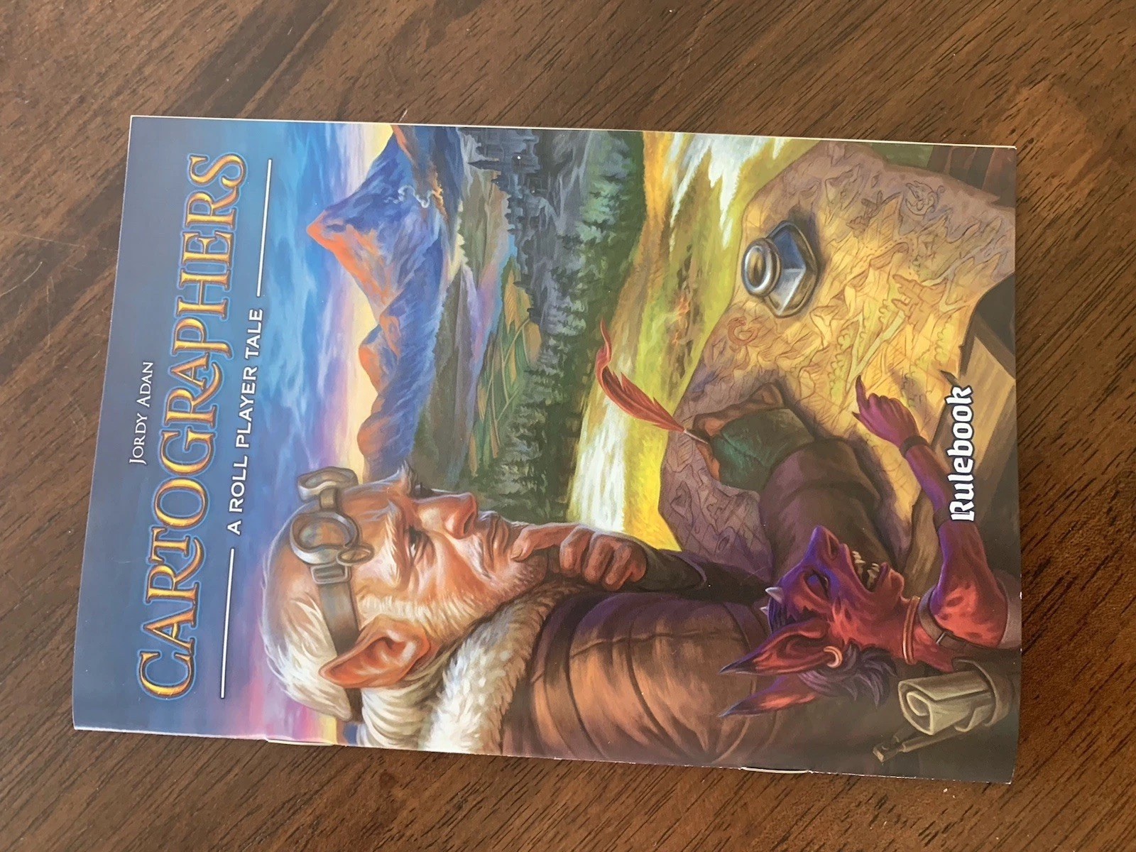 Cartographers A Roll Player Tale Board Game Jordy Adan