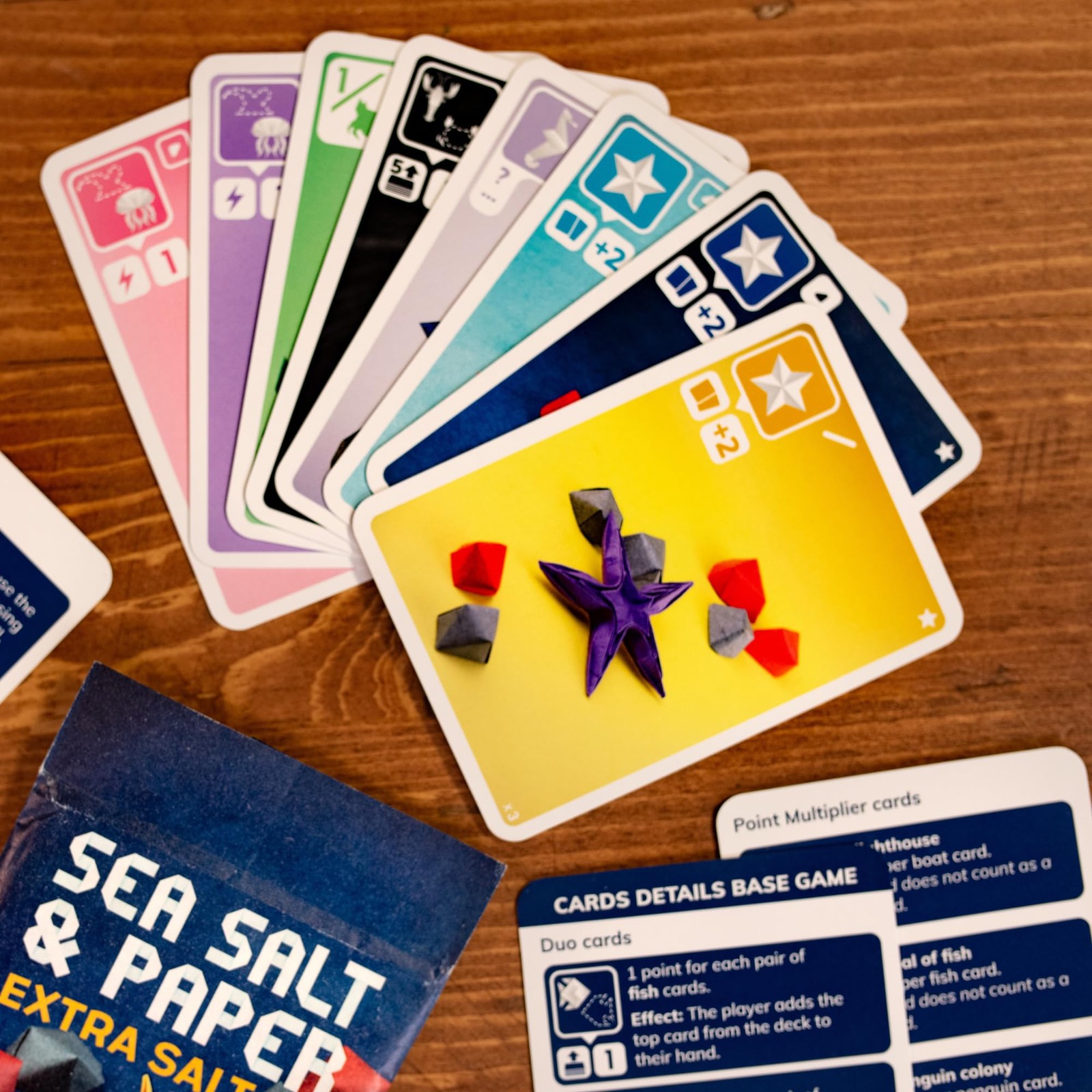 Sea Salt Paper Extra Expansion 8 Cards Strategy Game PANSSAPEXP01 2-4 30-45 Kids