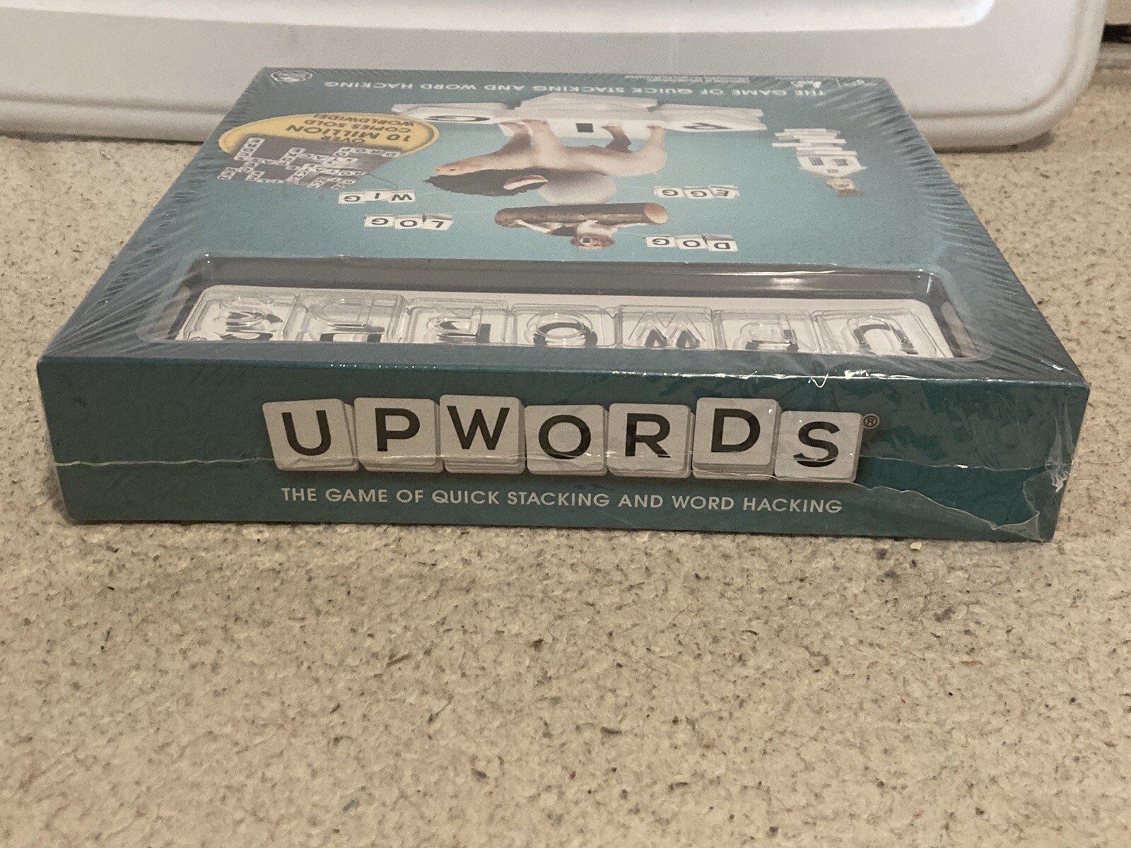 UpWords Board Game Quick Stacking & Word Hacking Sealed NEW