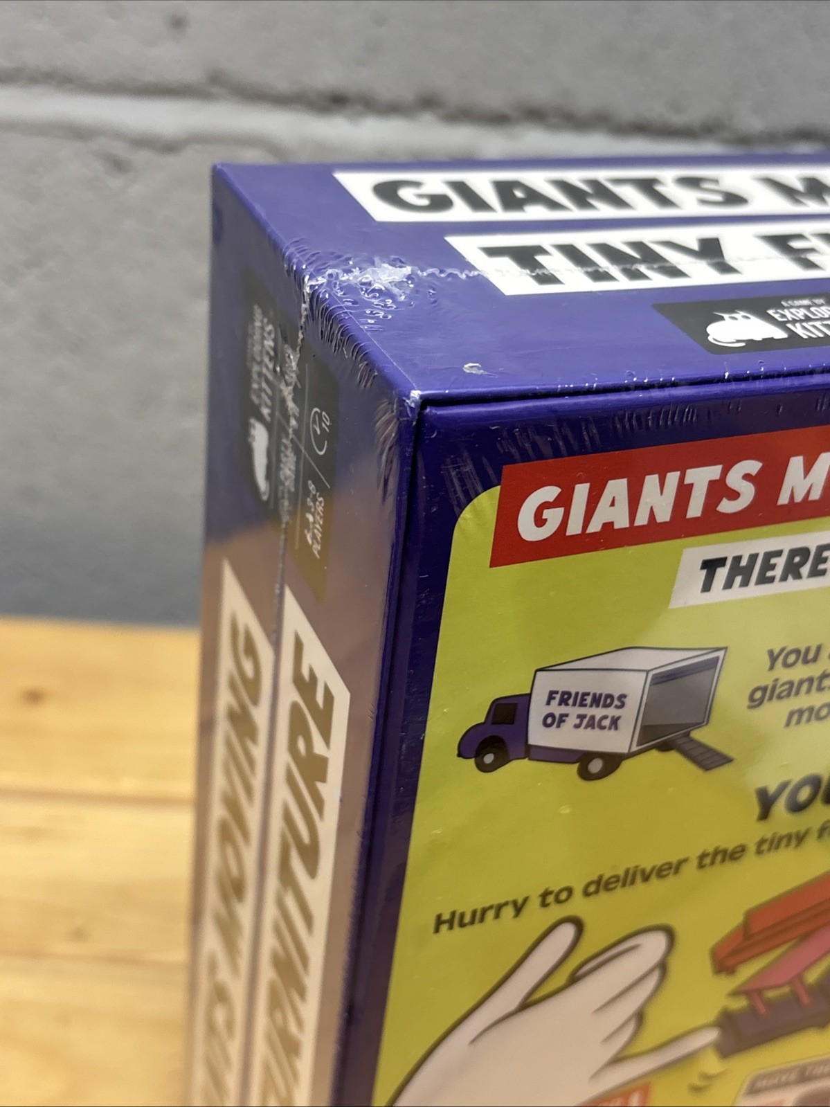 Giants Moving Tiny Furniture – Game by Exploding Kittens New In Box