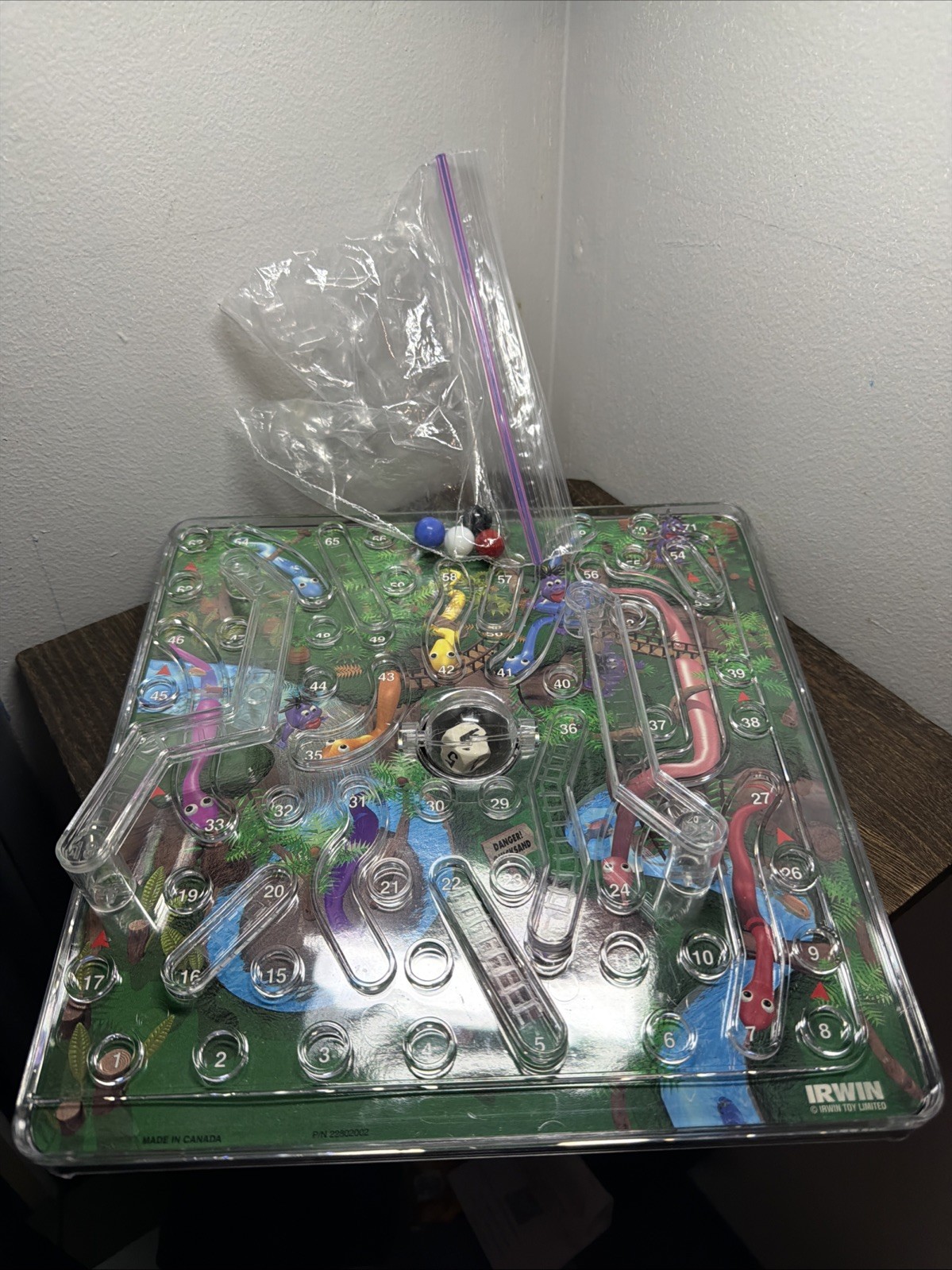 Snakes And Ladders Board Game 3D Circa 2007 Used