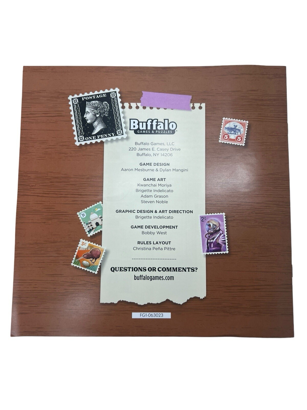 Buffalo Games Penny Black Card Game Sealed New In Box – Made In USA