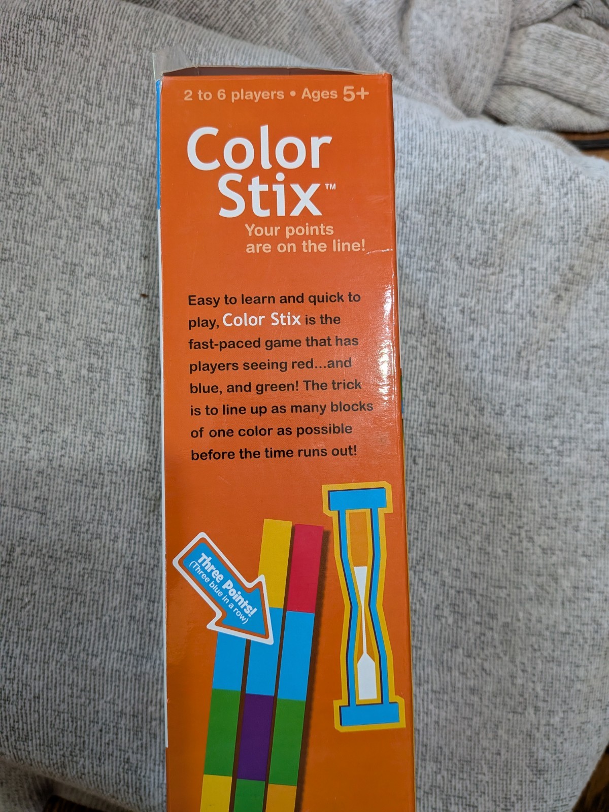 MindWare Color Stix Strategy Board Game Timed 2-6 Players Ages 5+