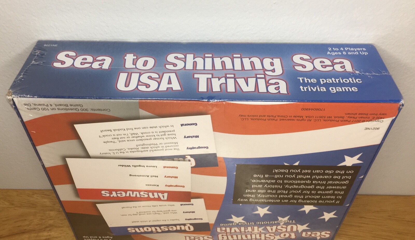 The Patriotic USA Trivia Game Sea to Shining Sea