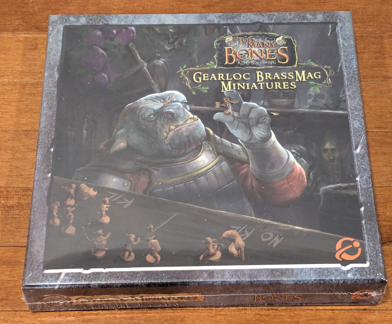 Too Many Bones Gearloc BrassMag Miniatures Box – Chip Theory Games – NEW SEALED