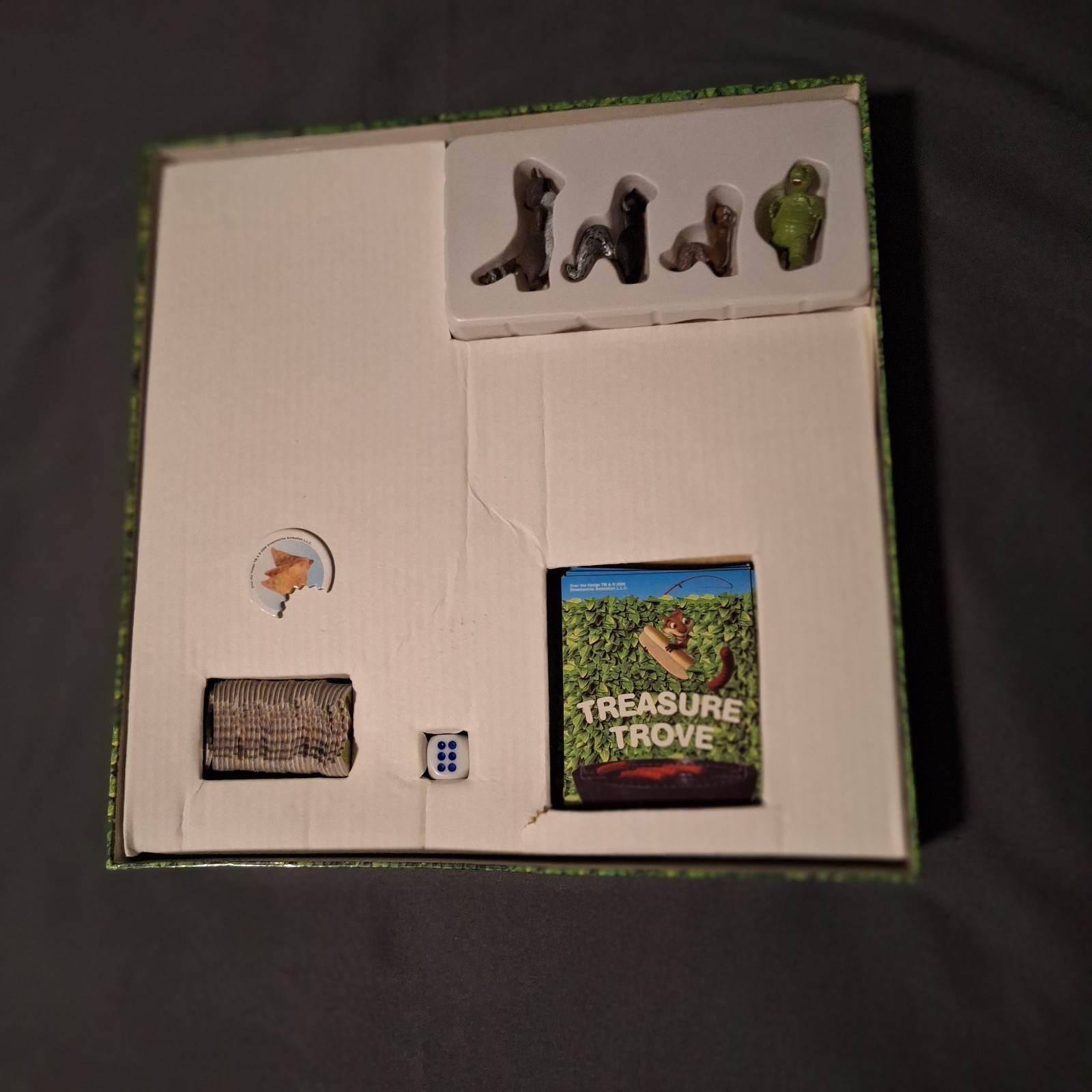 Rare Over The Hedge – Hedge Harvest Board Game DreamWorks 2006
