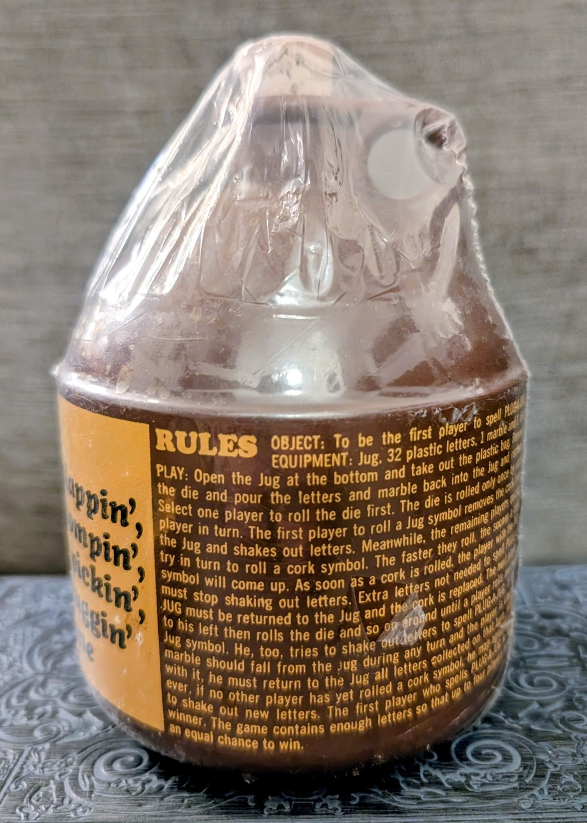 Vintage Parker Bros Plug-A-Jug Game UNOPENED Factory Sealed Complete