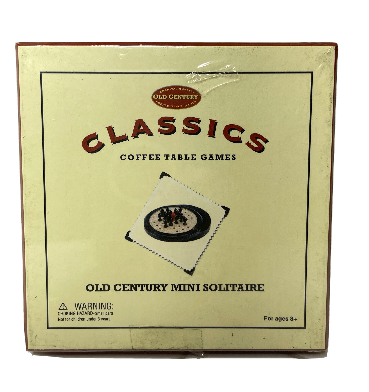 Old Century CLASSICS – Mini Solitaire Coffee Table Game – New Sealed
