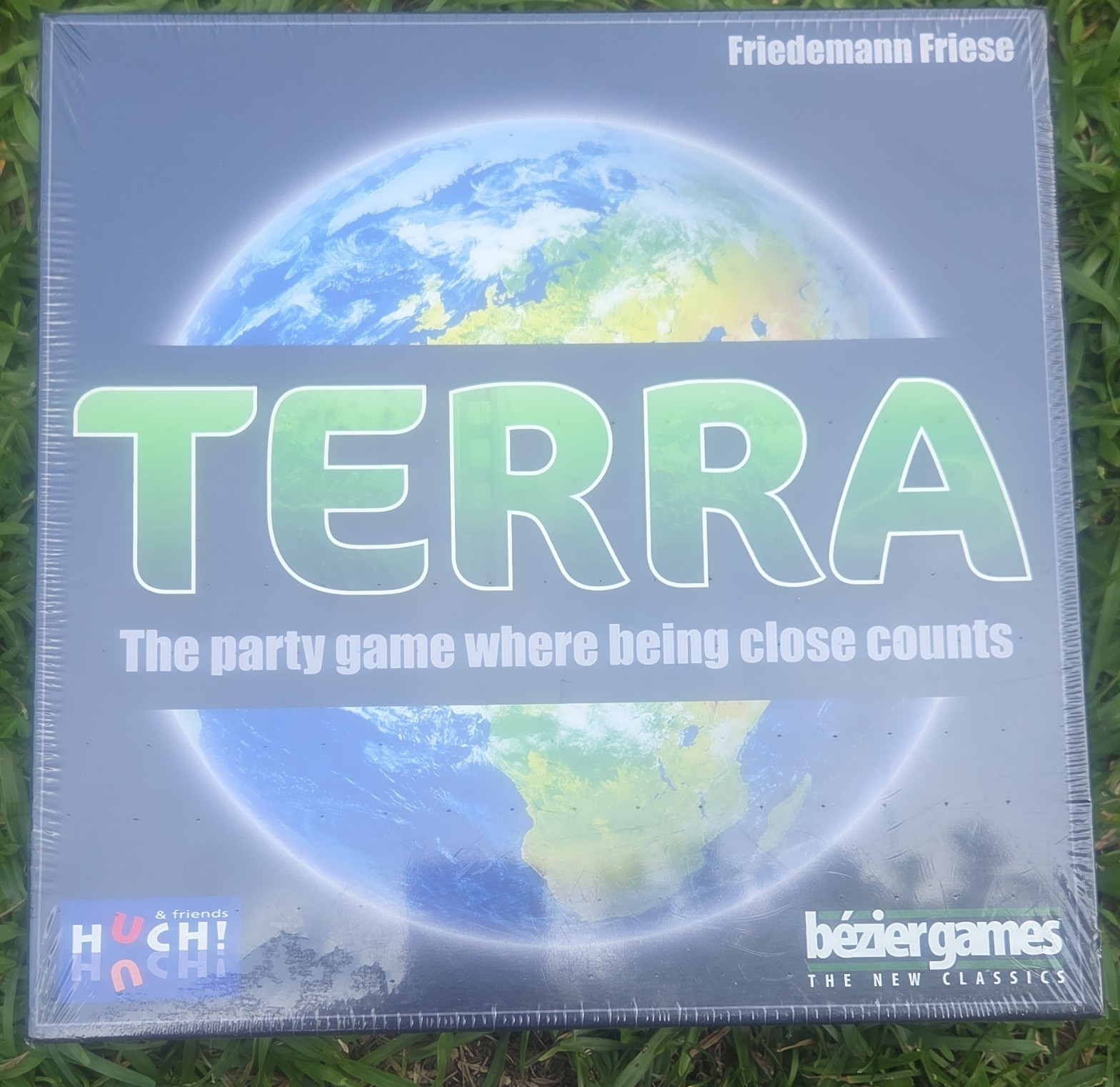 Bezier Games Terra Geography Party Game Double-Sided Board 2+ Players 2015