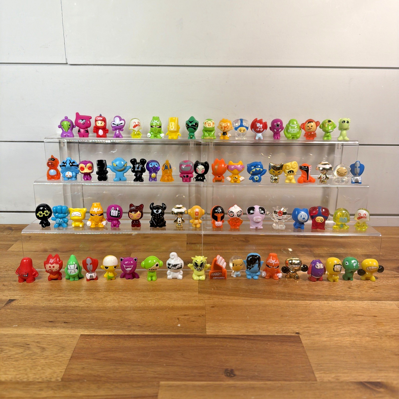 Crazy Bones Lot Of 70 Mixed Figures Condition varies Ships Fast!