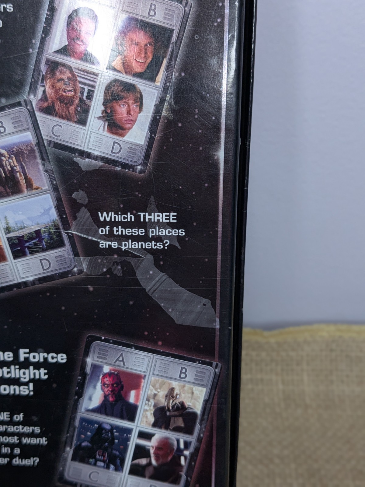 Pictopia Star Wars Complete Ultimate Picture Trivia Board Game Clone Rebels