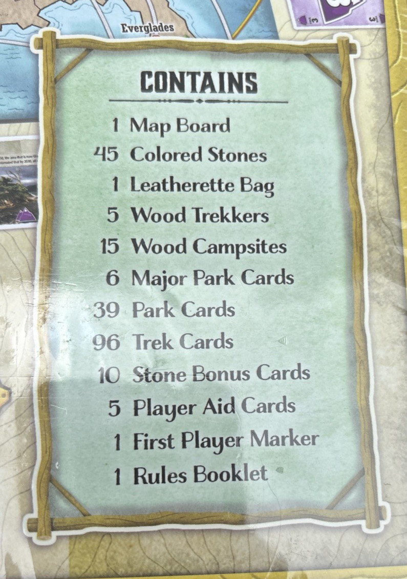 Trekking the US National Parks Strategy Board Game Problem Solving for Kids