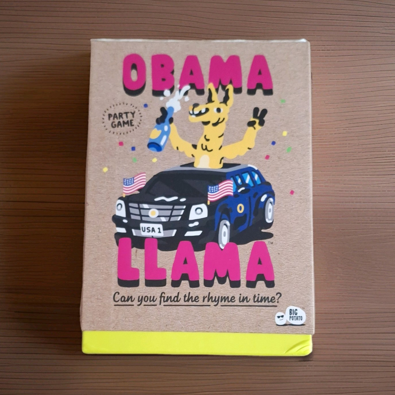 Big Potato Obama Llama Party Game Complete Game 4+ Players 14+