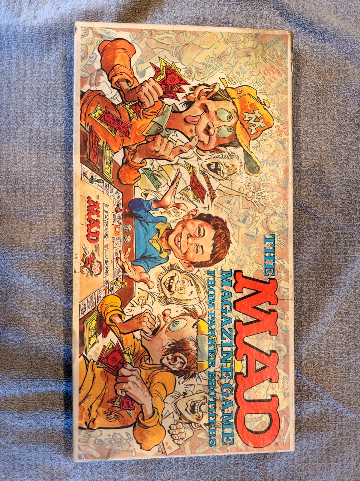 The Mad Magazine Game – Parker Brothers – 1979 – Vintage – 2 to 4 Players