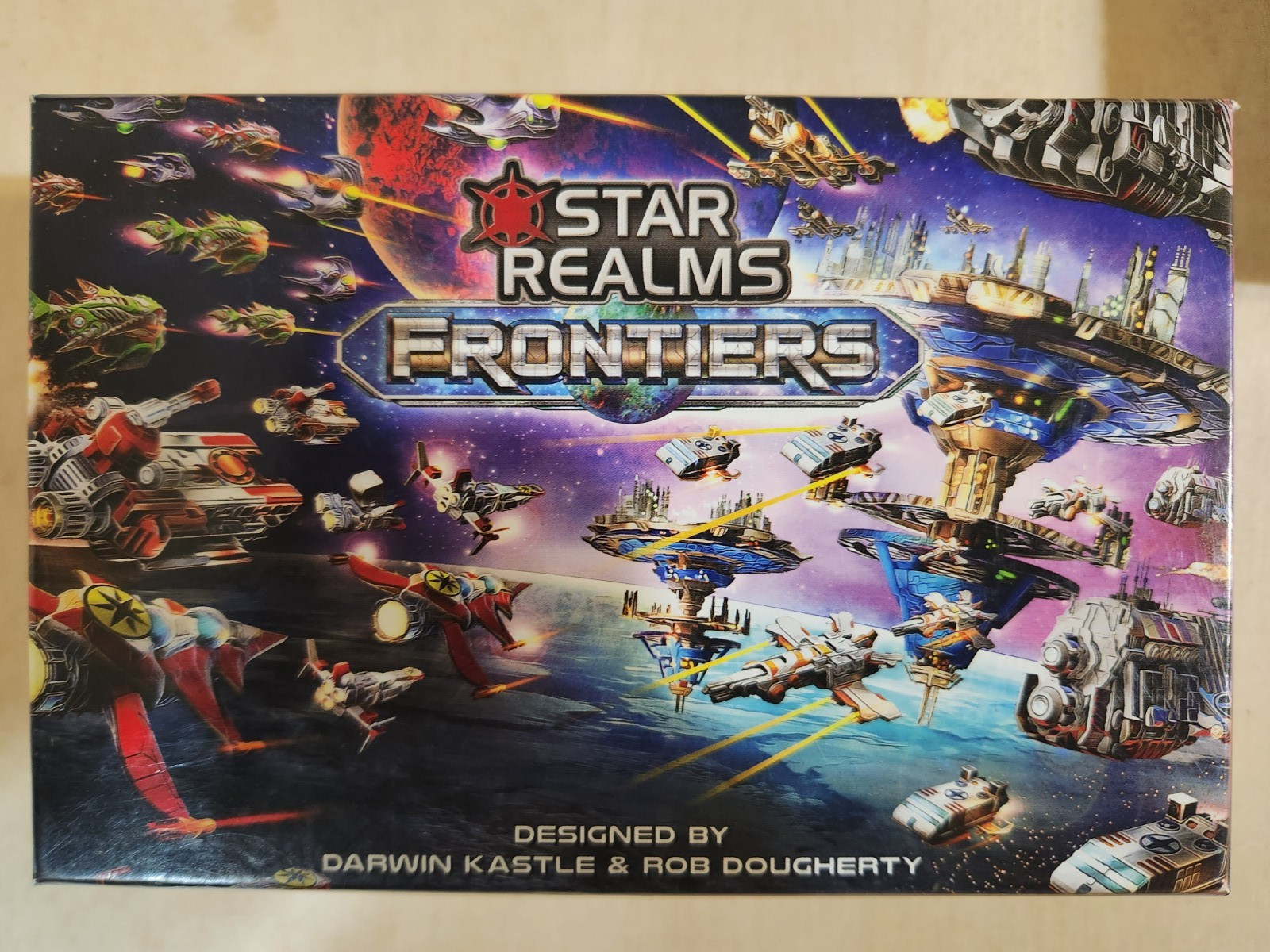 Star Realms Card Game Wise Wizard Games, colony wars, frontiers, deck builder
