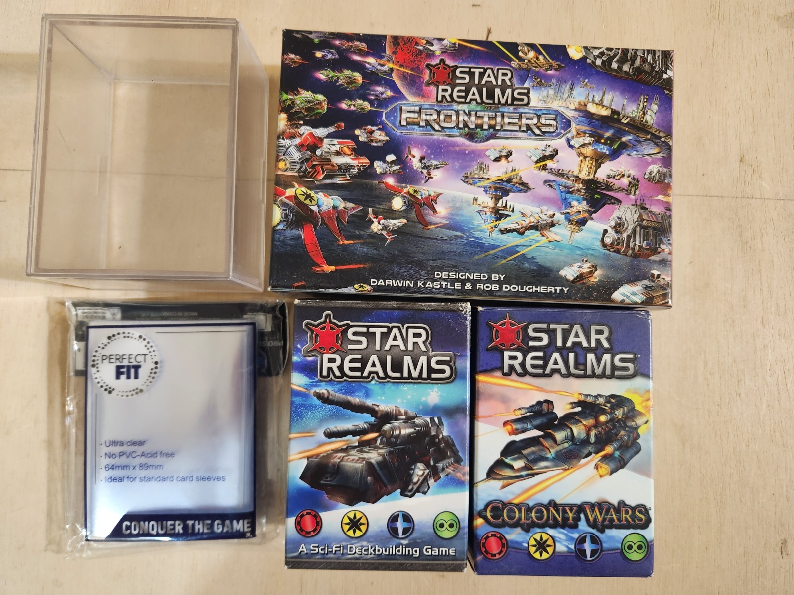 Star Realms Card Game Wise Wizard Games, colony wars, frontiers, deck builder