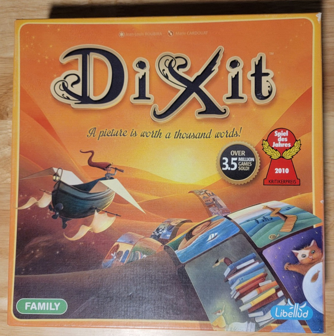 Dixit – A Picture Is Worth A Thousand Words! Family Board Game Complete