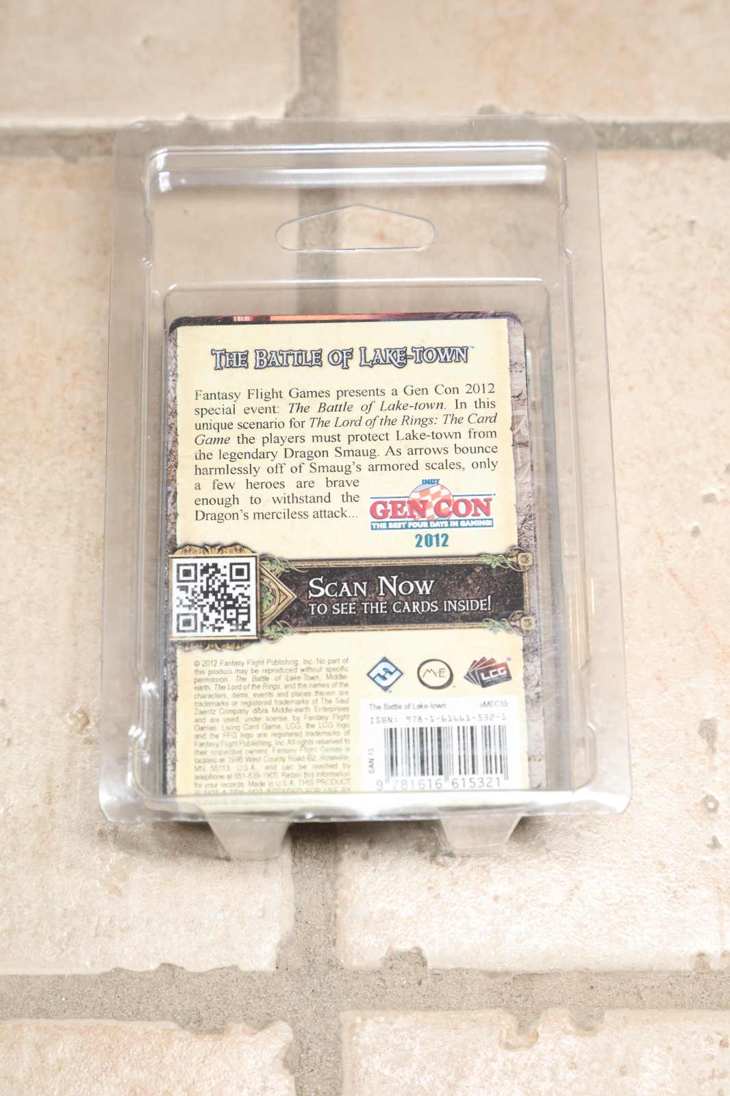 Lord of the Rings LCG – The Battle of Lake-Town Scenario – New / Unplayed!