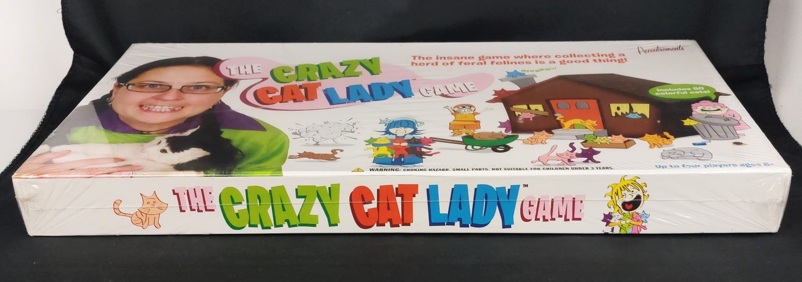The Crazy Cat Lady Game Sealed Board Game Accoutrements 2008 Rare Cats
