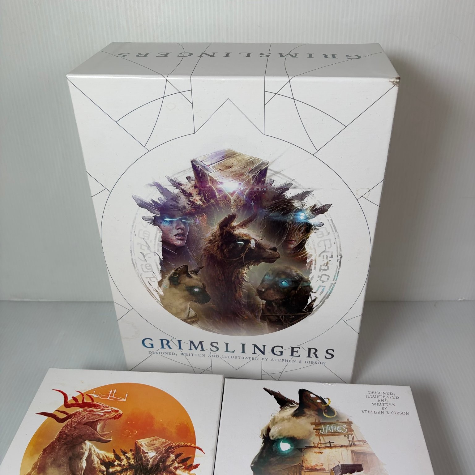 Grimslingers Board Game, Deluxe Box, Northern Territory & Advanced Duels Sets