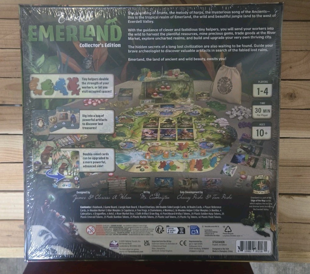 Everdell Emerland “Collectors Edition” boardgame – NEW! Stand alone