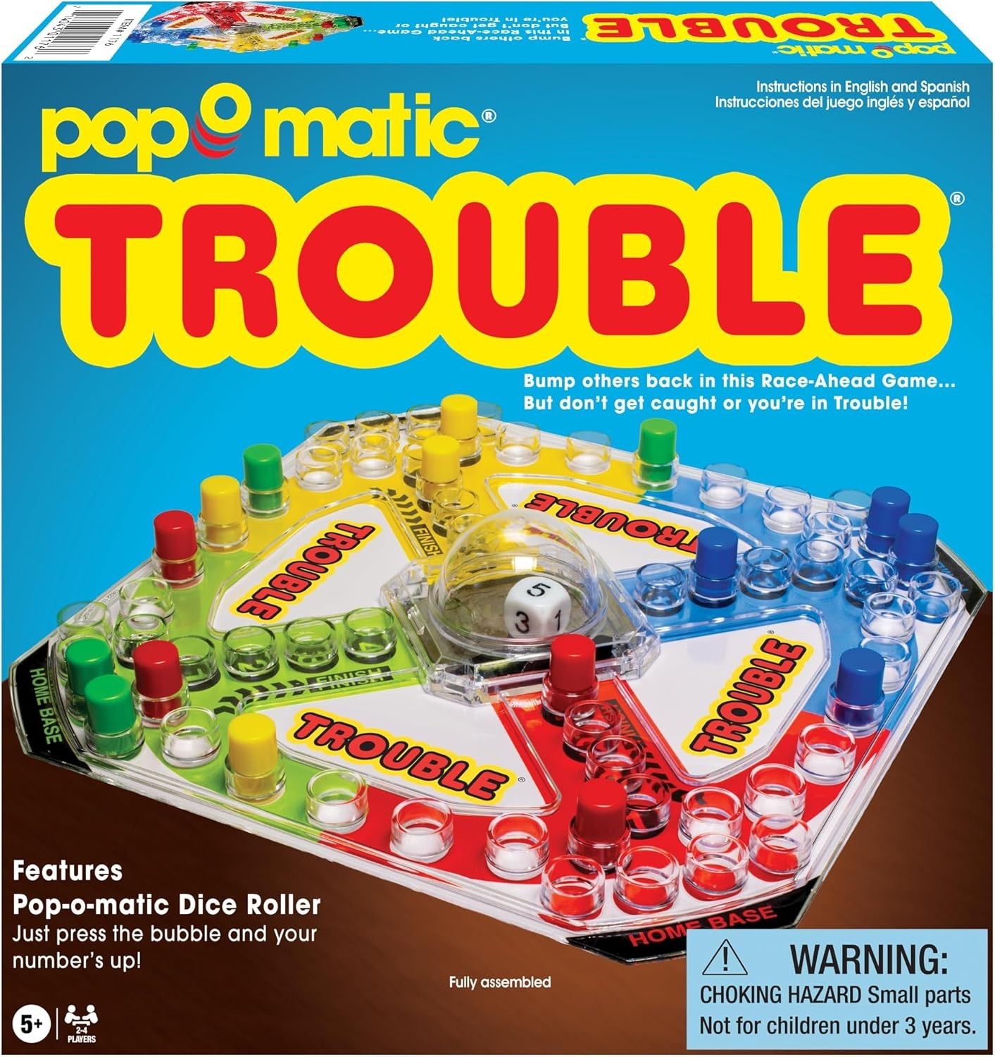 Classic Trouble with Retro Artwork and Pop-o-Matic Popper Games , Designed fo…