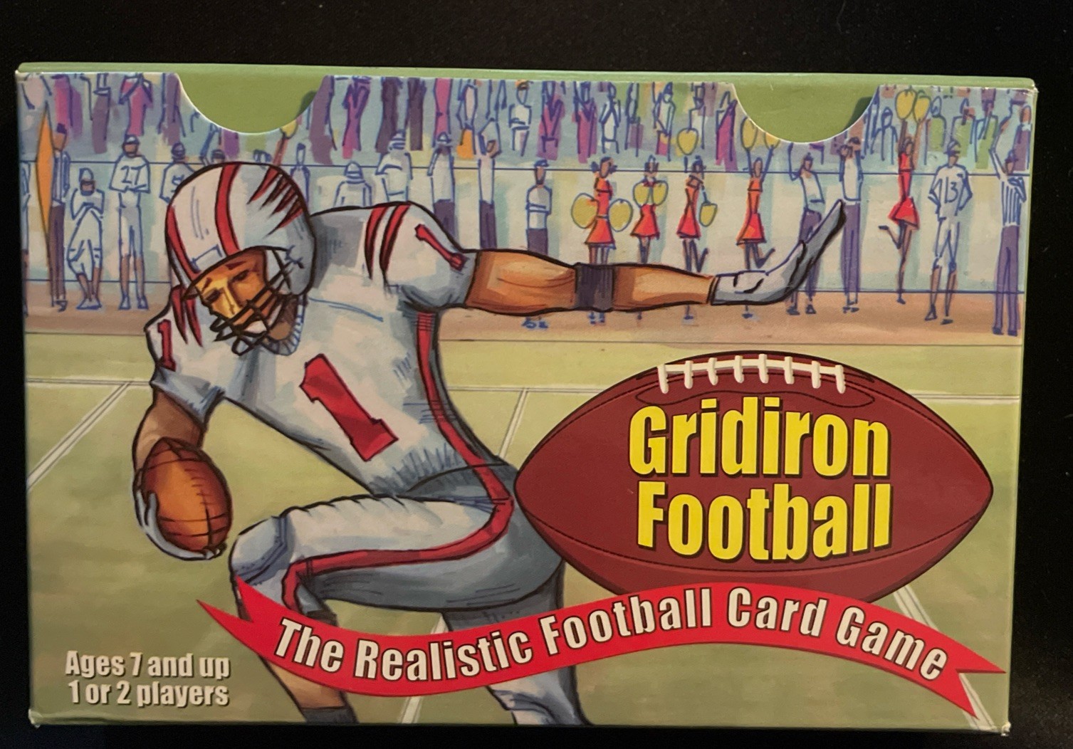 Gridiron Football The Realistic Football Card Game Ages 7+ 1-2 Players New