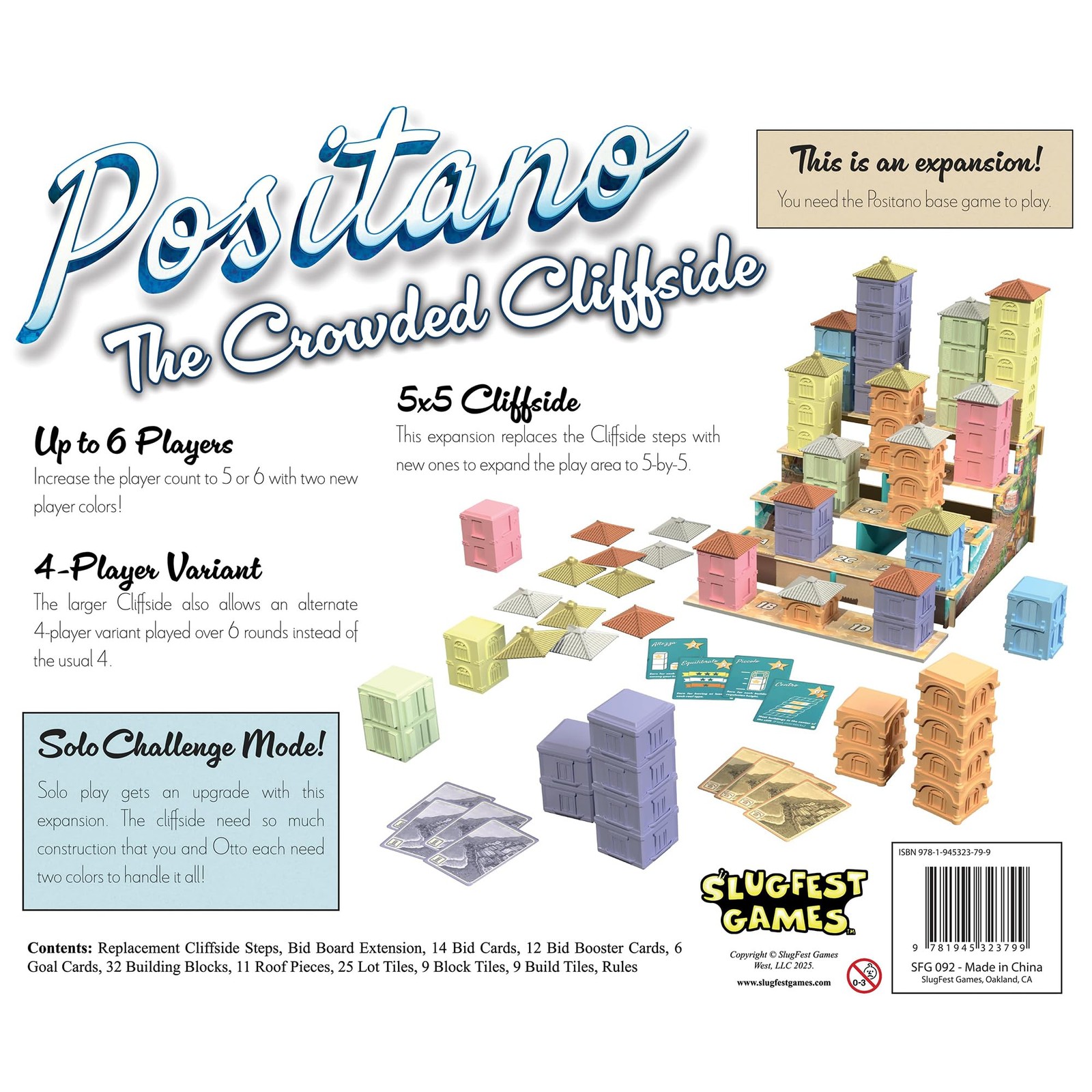 Positano: The Crowded Cliffside Expansion – Slugfest Games