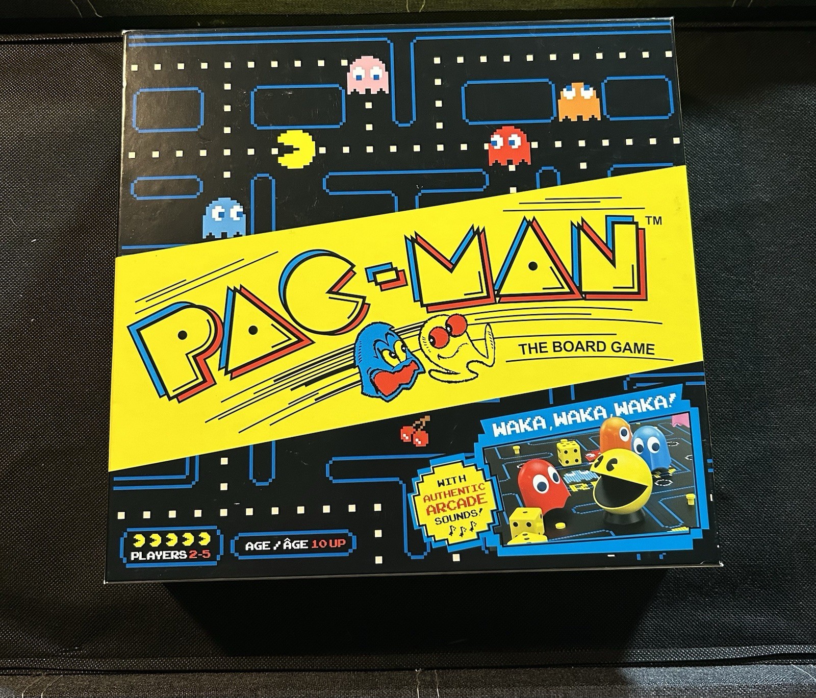 Buffalo Games PAC-MAN: The Board Game Electronic Arcade Sounds 2-5 Players 10+