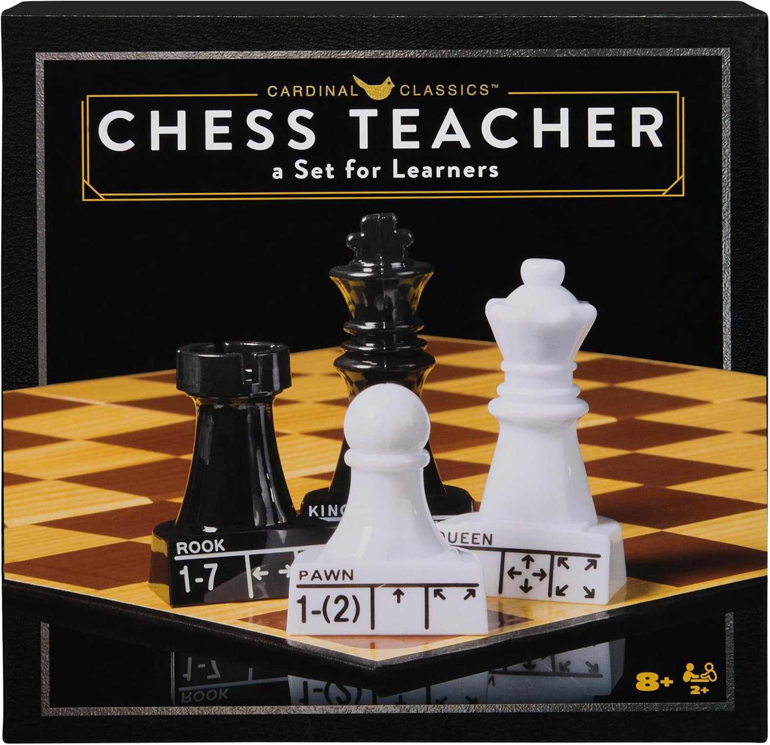 Spin Master Games, Cardinal Classics Chess Teacher, Learn to Play Strategy Board