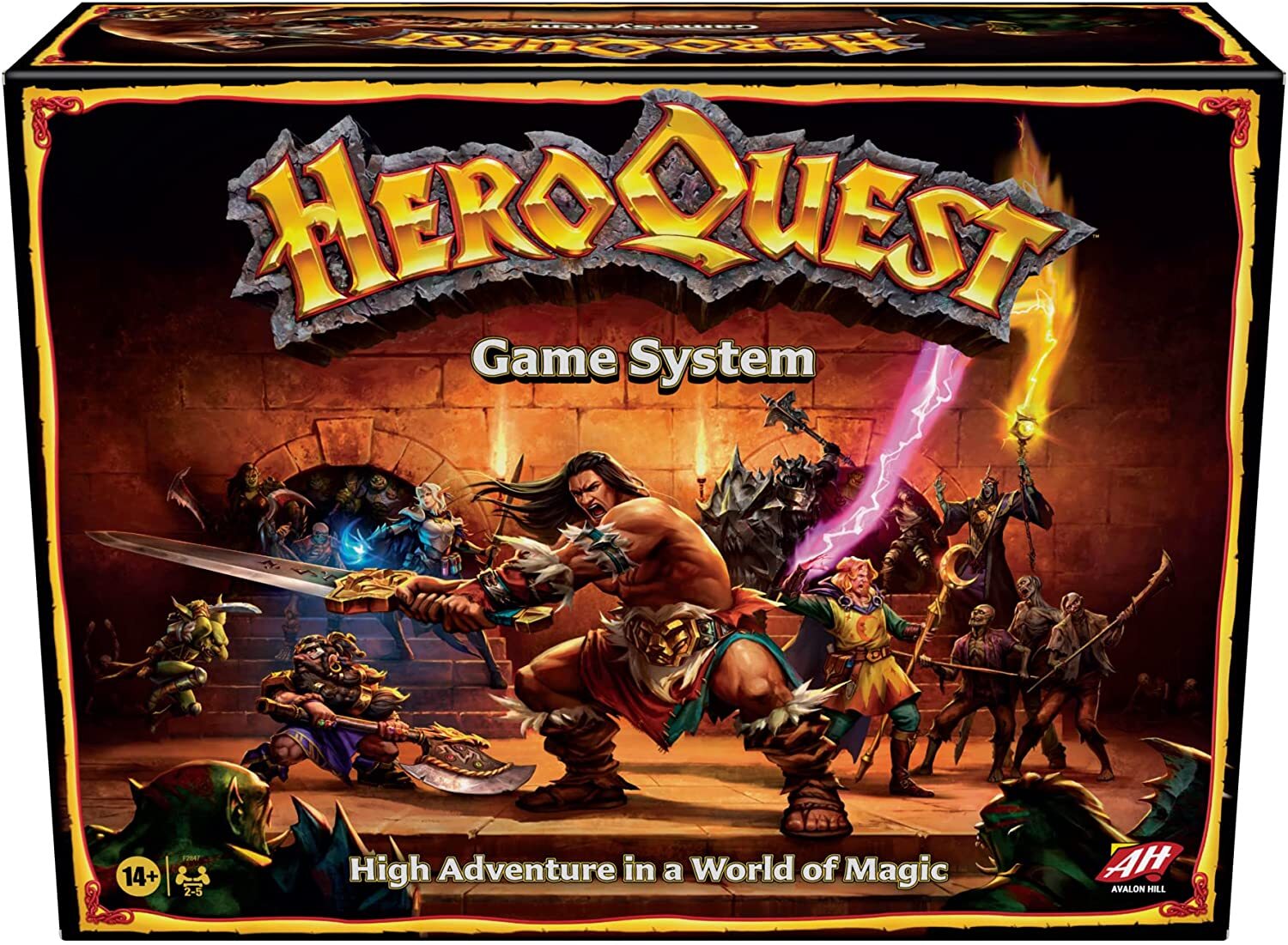 Hasbro Avalon Hill HeroQuest Game System Tabletop Board Game