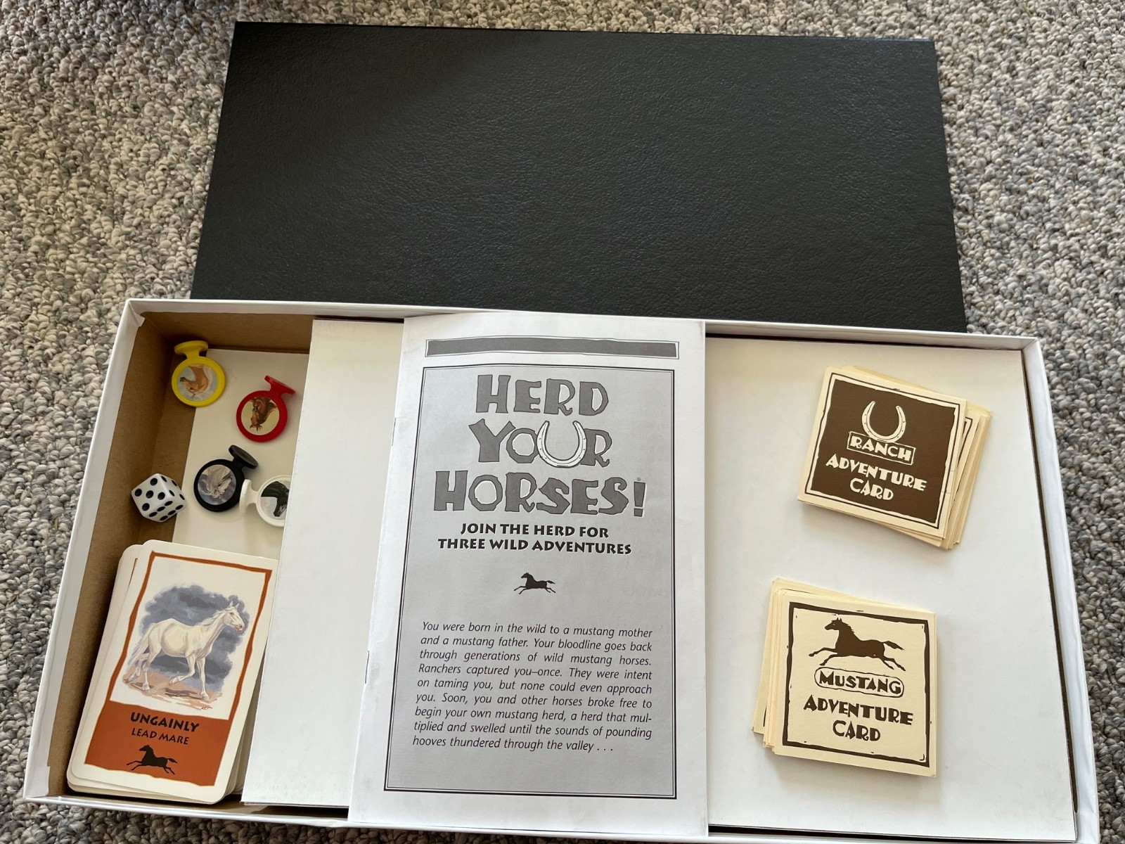 vintage Aristoplay Herd Your Horses game, complete, great condition