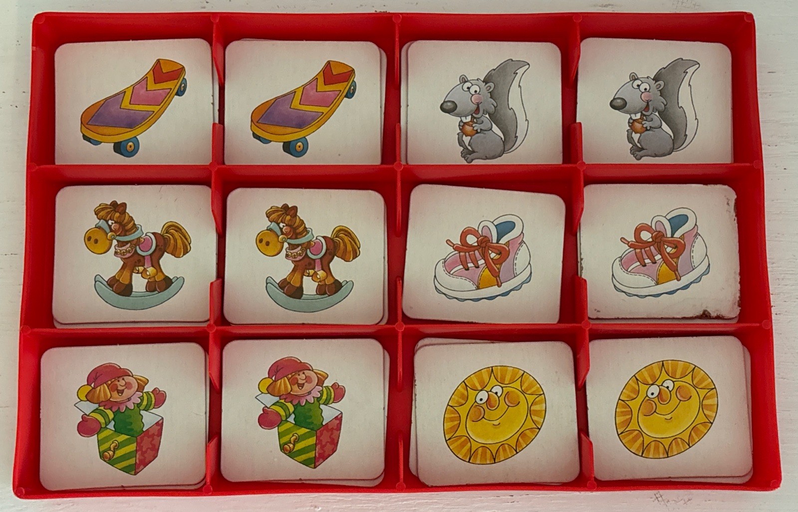 2001 Original Memory Game/ Board Game – Milton Bradley / Hasbro – Complete