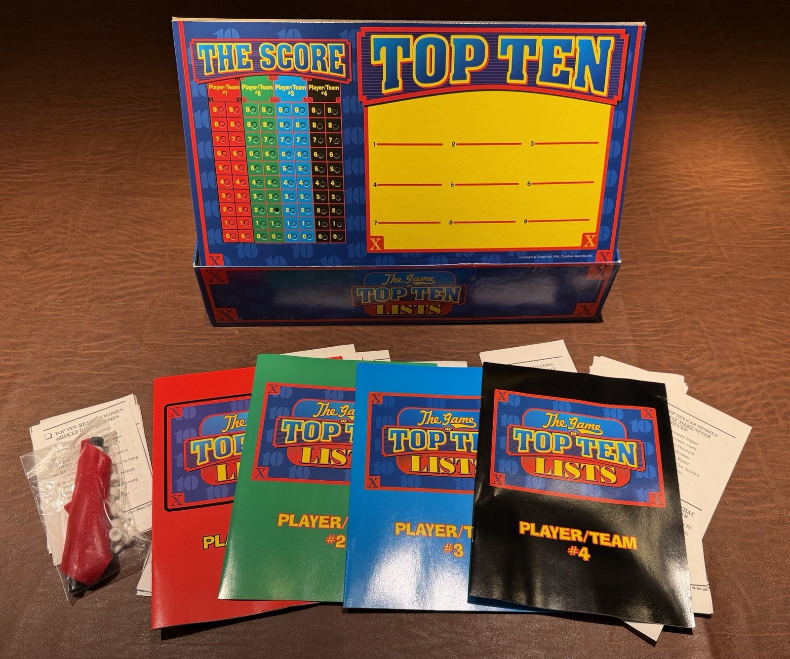 TDC Games – The Game Of Top Ten Lists 1995 #1160