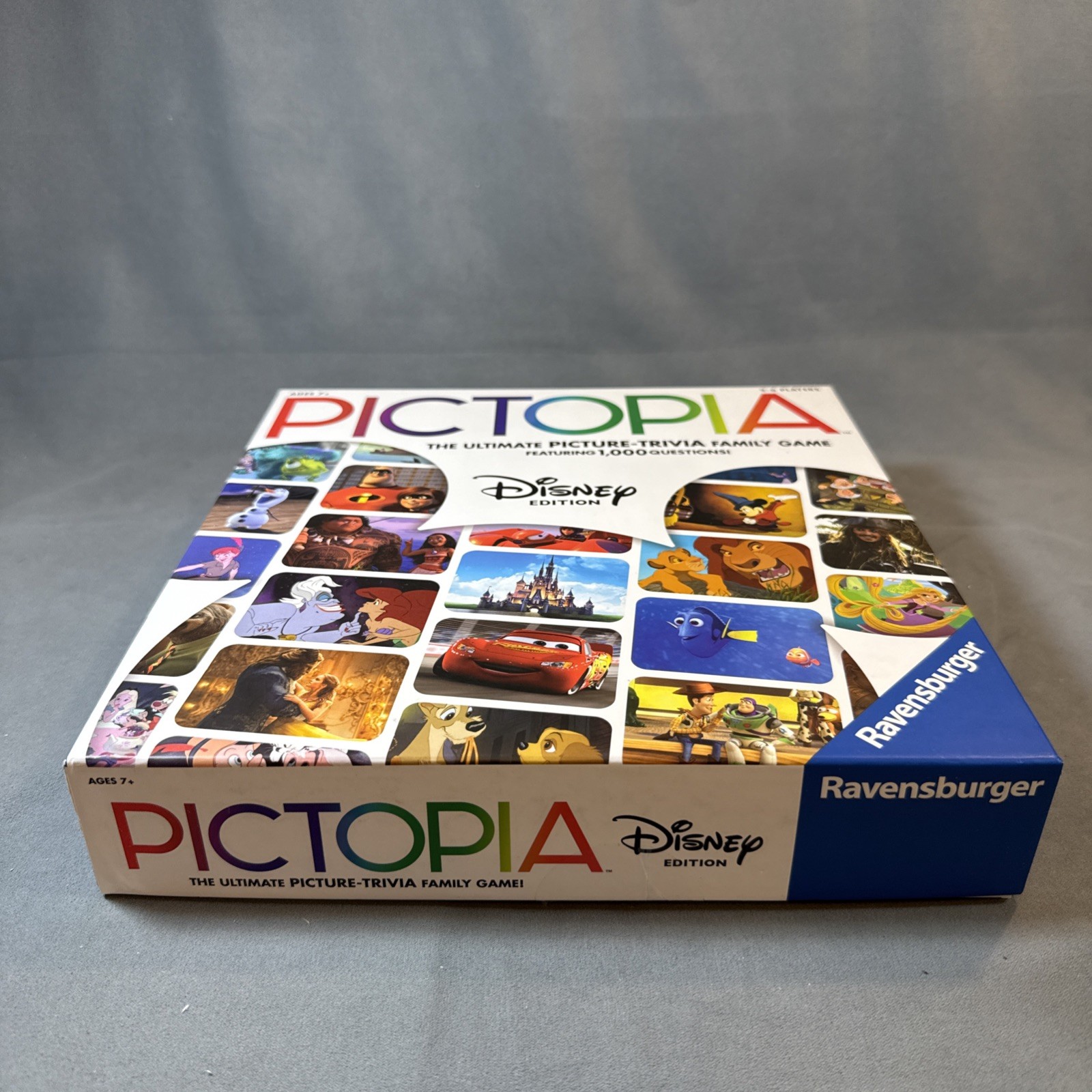Pictopia Disney Edition, Ultimate Picture Trivia Game Ravensburger New Open Box