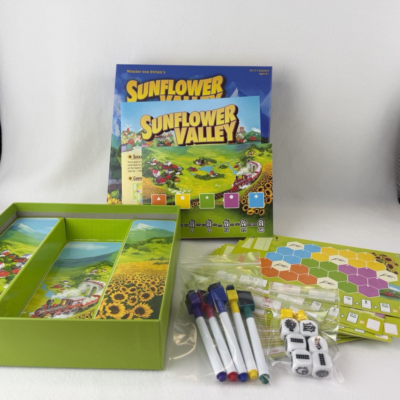Playroom Wouter Van Strien’s Sunflower Valley Family Board Game Ages 8+