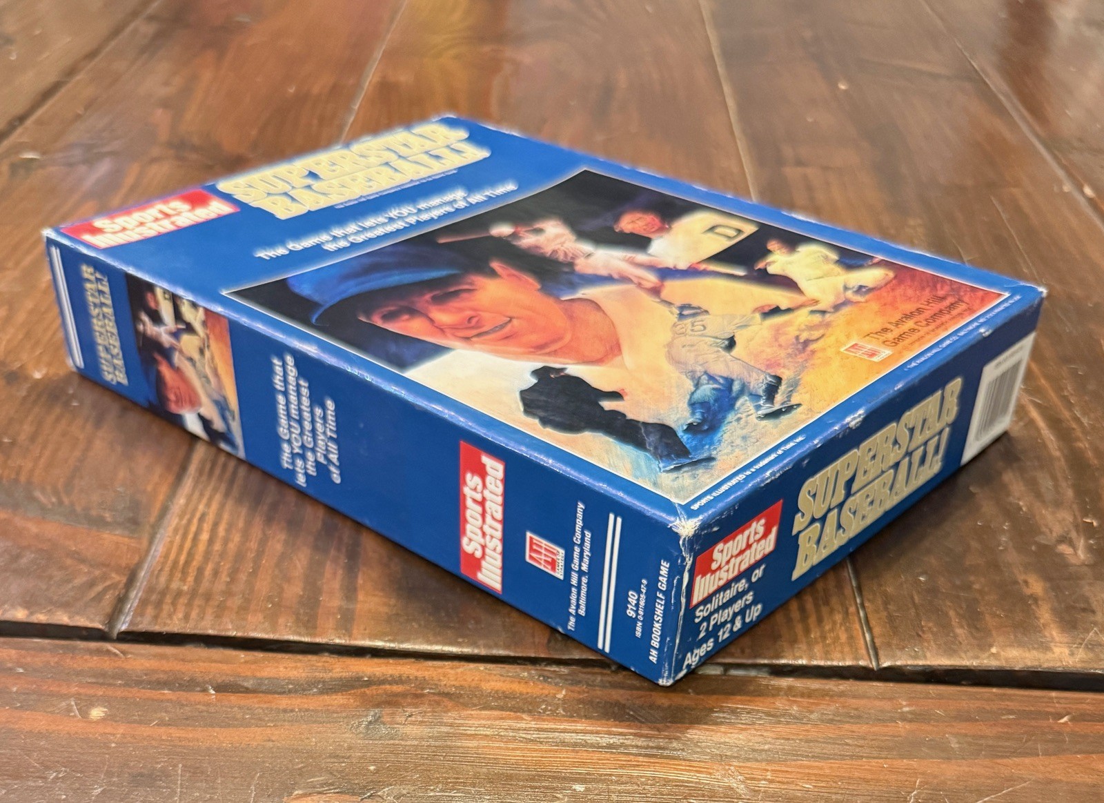Superstar Baseball Board Game Sports Illustrated 1978 Avalon Hill NEW Open Box
