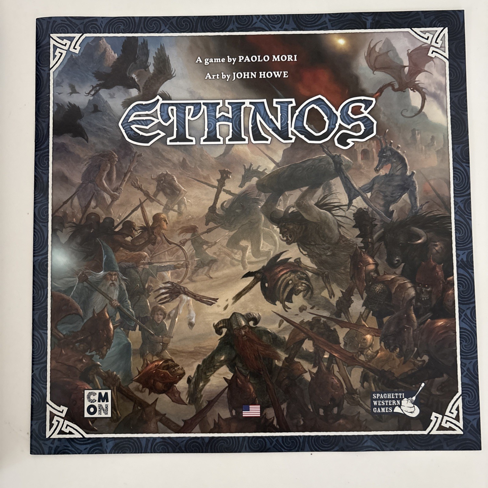 CMON Ethnos Board Game 1st First Edition Great Condition Complete